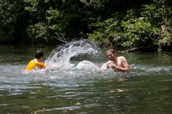 activities river splashing